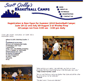 Tablet Screenshot of jollybasketball.com